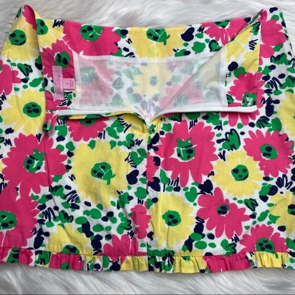 Lilly Pulitzer Callie Doodlebug Daisy Mini Skirt 2 - Picture 6 of 8
